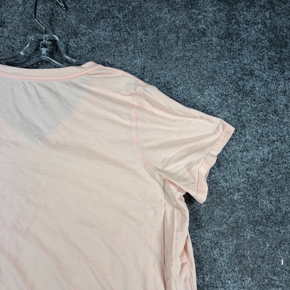 Carhartt Relaxed Fit T-Shirt Womens XL Rose Pink Lightweight Short-Sleeve V-neck - Picture 10 of 16